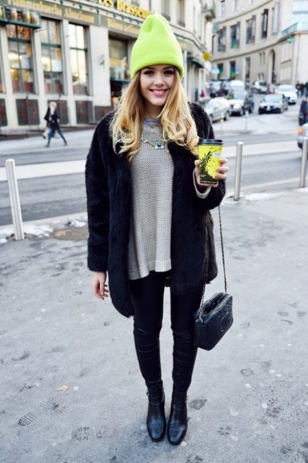 Kristina Bazan教你搭出极简风格 小小粗腿变不见