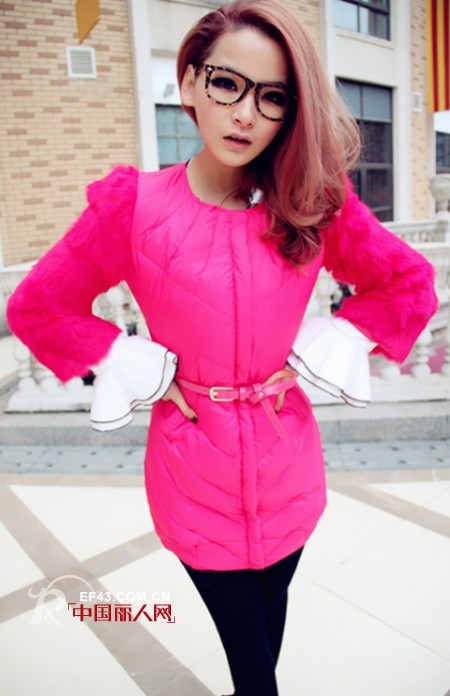 洋气玫红  带来抢眼冬日温暖正能量