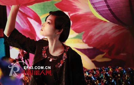 渔牌女装2012秋冬“锦绣”系列新品Look