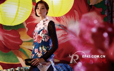 渔牌女装2012秋冬“锦绣”系列新品Look