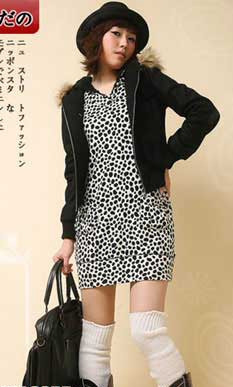 可爱MM遮粗腰的必选长衫