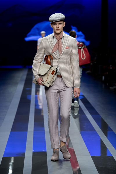 CANALI 2013春夏系列  黑色电影元素
