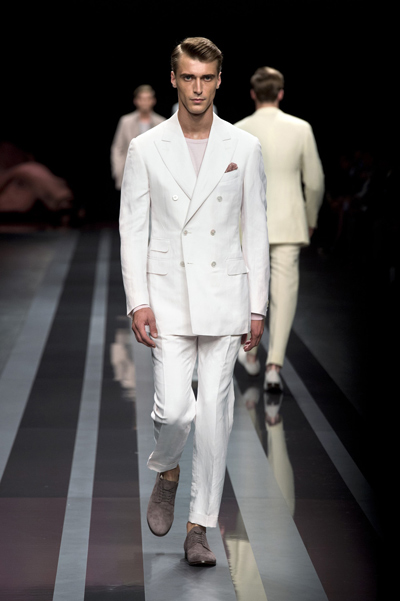 CANALI 2013春夏系列  黑色电影元素