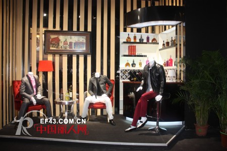 深东浩时尚商务男装精彩亮相2012深圳服装展