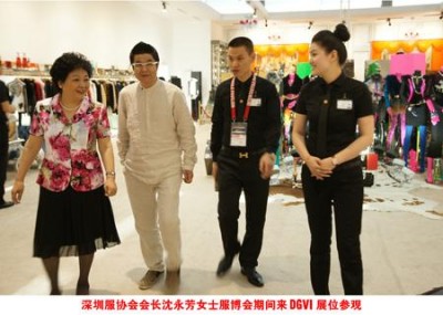 意大利DGVI亮相2012深圳服装展 诠释简欧风