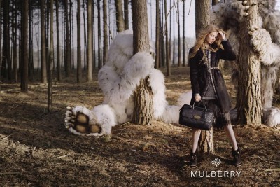 Mulberry 2012秋冬广告大片走进奇幻森林