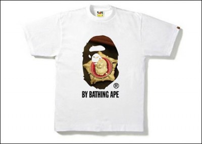 BAPE再出限定短袖T恤 NIGO创意不断