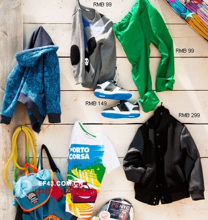 H&M2012秋季童装  原汁原味的童装流行风尚