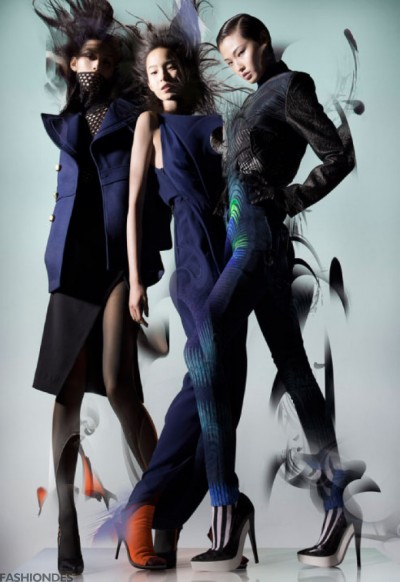 超模齐演绎 连卡佛 2012 秋季新品