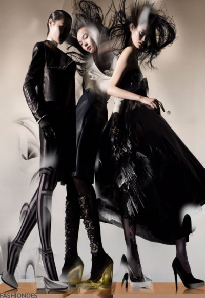 超模齐演绎 连卡佛 2012 秋季新品