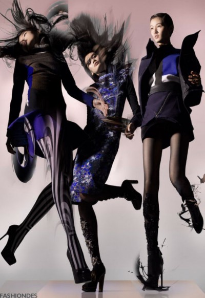 超模齐演绎 连卡佛 2012 秋季新品