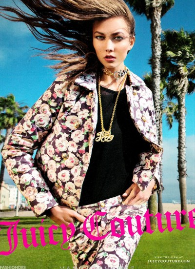 Juicy Couture 2012秋季广告大片