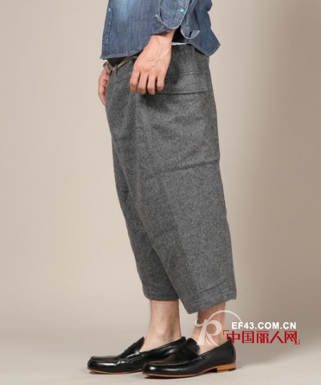 MONKEY TIME阔腿裤  穿出另一类武士风情