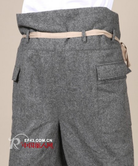 MONKEY TIME阔腿裤  穿出另一类武士风情