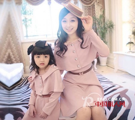 甜蜜九月亲子装,大小公主吸睛穿搭