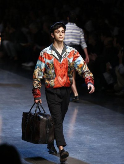 从2013春夏米兰男装周的秀场看男装流行趋势