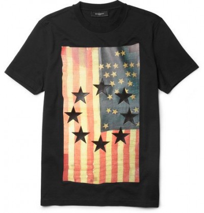 Givenchy 2012 秋冬 Flag-Print T-Shirt
