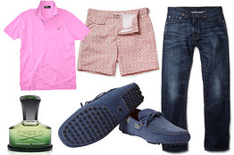 掌握服装搭配法则 经融男也可以穿出休闲范