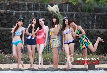 健康美丽 waflow水中花美女温泉体验之旅