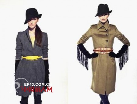 A/E品牌女装极致混搭嬉皮时尚复古风——秋冬保暖兼备艺术感