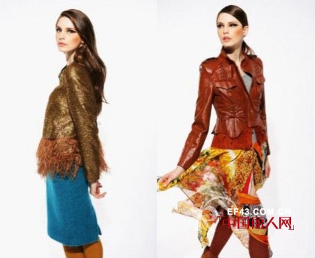 A/E品牌女装极致混搭嬉皮时尚复古风——秋冬保暖兼备艺术感