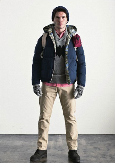 街头品牌Stussy 2012秋冬形象服装搭配