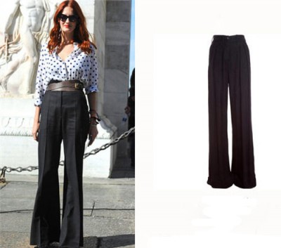 初秋潮流服饰之阔腿裤  复古又有女人味
