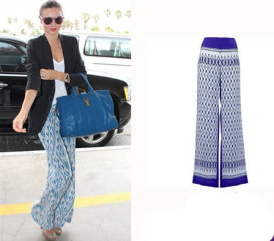 初秋潮流服饰之阔腿裤  复古又有女人味