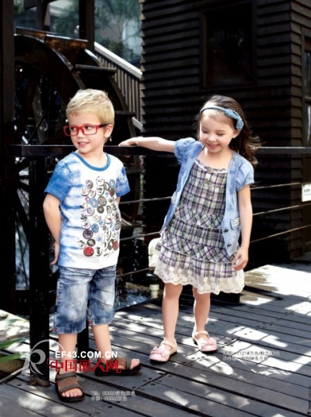 “欧米源”童装    突出儿童活泼可爱健康向上的个性