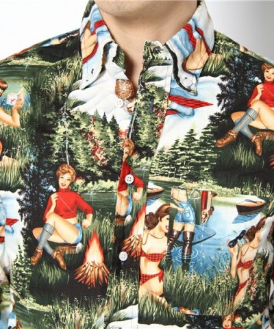 FULL PRINT衬衫的年代 你敢驾驭么