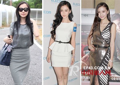 A/E品牌时装解读Angelababy威尼斯电影节红毯风采