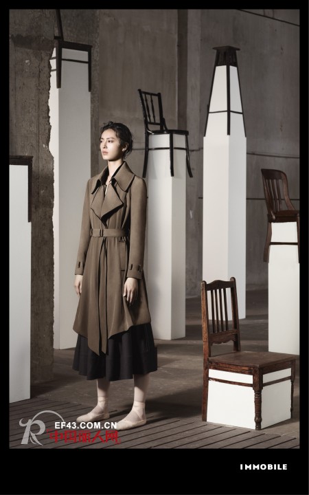 IMM尹默2012秋冬新形象 一次衣服与现代独立女性之间的对话