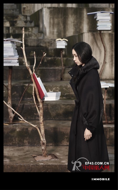 IMM尹默2012秋冬新形象 一次衣服与现代独立女性之间的对话