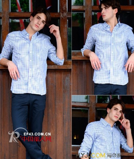 海e家休闲格子衬衫,会员独享89元特惠体验