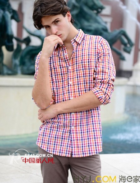 海e家休闲格子衬衫,会员独享89元特惠体验
