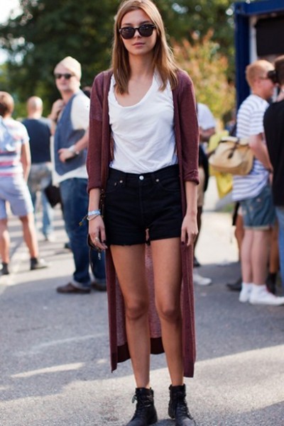 时髦百搭小开衫 秋日出街必备装