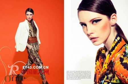 深圳著名品牌服饰连奴A/E赏析刘雯瞬间柔媚