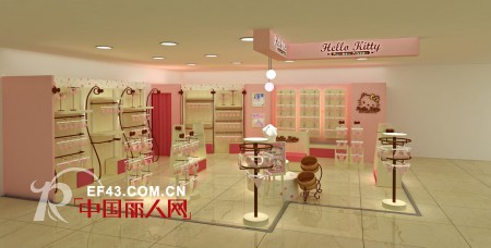 热烈庆祝Hello Kitty少女內衣天津乐宾百货专柜明日盛大开业