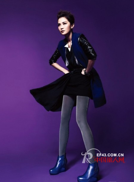 蔡卓妍拍摄Joy & Peace全新2012秋冬系列广告