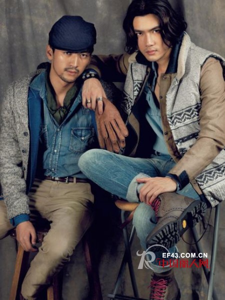 4种不同风格的丹宁衬衣和夹克的搭配法则