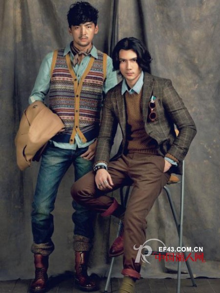 4种不同风格的丹宁衬衣和夹克的搭配法则