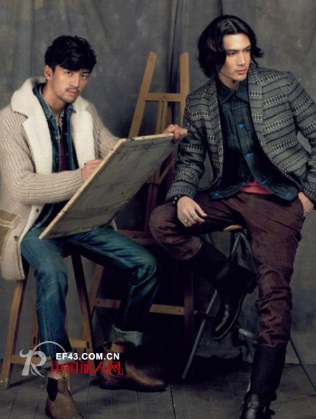 4种不同风格的丹宁衬衣和夹克的搭配法则