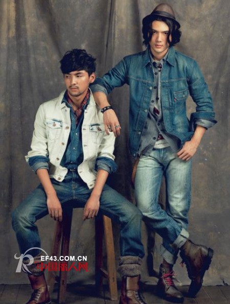 4种不同风格的丹宁衬衣和夹克的搭配法则