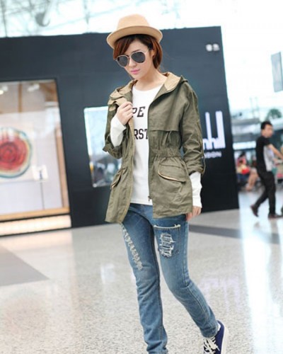 2012秋季风衣巧搭配  感受跳跃的七夕