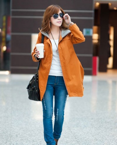 2012秋季风衣巧搭配  感受跳跃的七夕