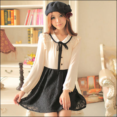 甜美女生早秋活力无敌显嫩搭配