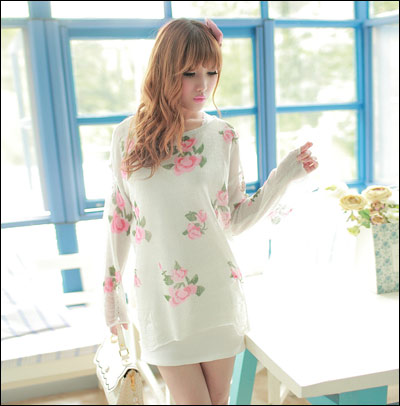 甜美女生早秋活力无敌显嫩搭配