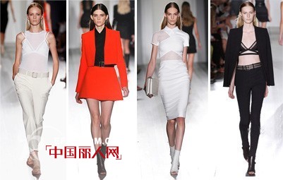 A/E品牌时装解析维多利亚•贝克汉姆2012春夏纽约时装周秀场