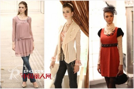 伊珀比迩女装时尚女装  做个温文尔雅的柔美女子