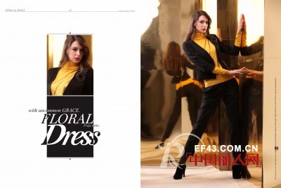 意菲雅秋装新品 时尚女性代言人